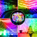 Pisca Pisca Natal Led RGB - IP68 Controle Remoto - Aplicativo Android e iOS