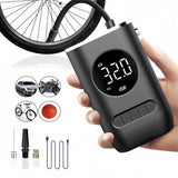 Compressor De Ar Elétrico Mini Portátil Sem Fio para Carro/Moto/Bicicleta