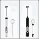 Batedor Misturador Mixer Elétrico para Bebidas Leite Café Portátil