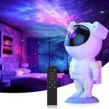 Projetor Astronauta Galaxy LED Efeito Nébula