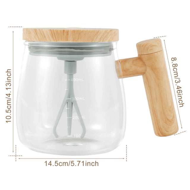 Caneca de Mistura Elétrica para Café, Ovos, Achocolatado.