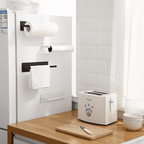 Porta Papel Toalha Multiuso para Cozinha Banheiro Prático Facil de instalar