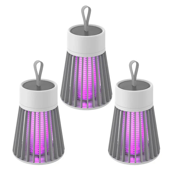 Luminária Anti- Mosquito Repelente Elétrico Lâmpada U.V Armadilha Para Insetos Direto Cabo USB