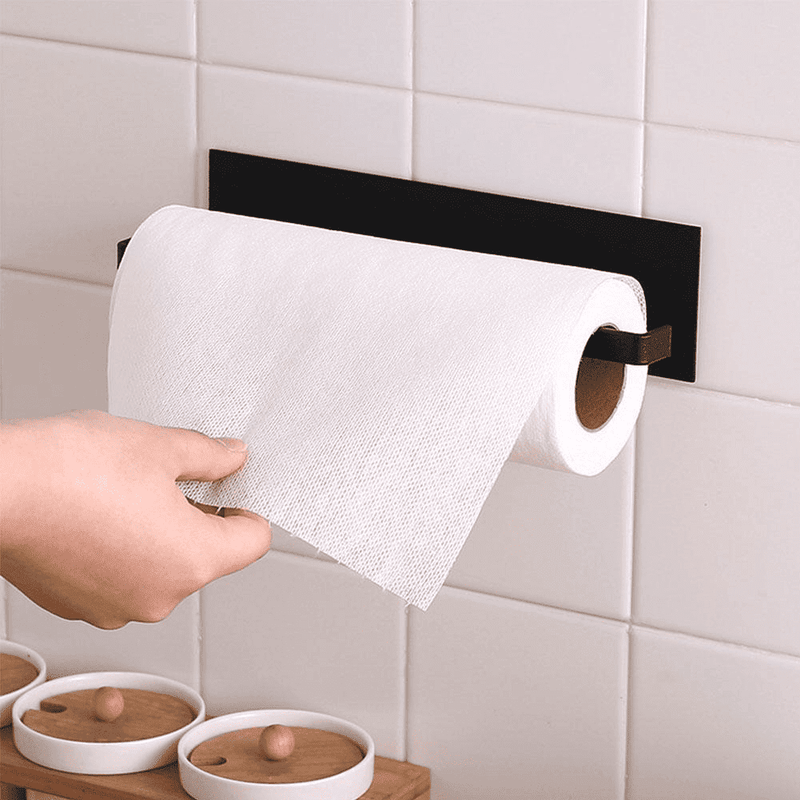 Porta Papel Toalha Multiuso para Cozinha Banheiro Prático Facil de instalar