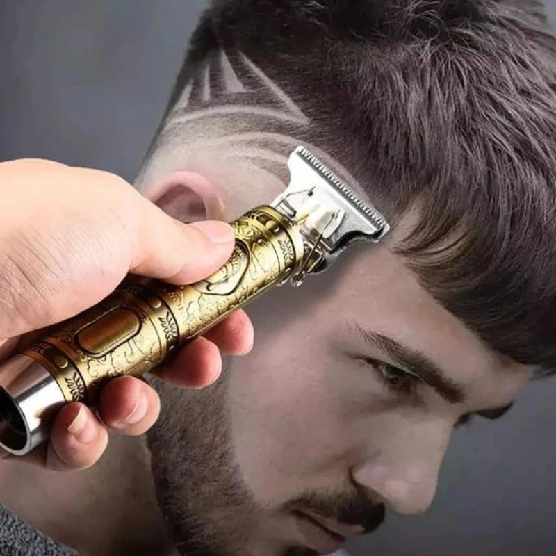 Máquina de Corte de Cabelo Dragão Recarregável