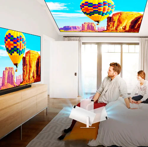 Projetor Portátil CineHome 4K Android