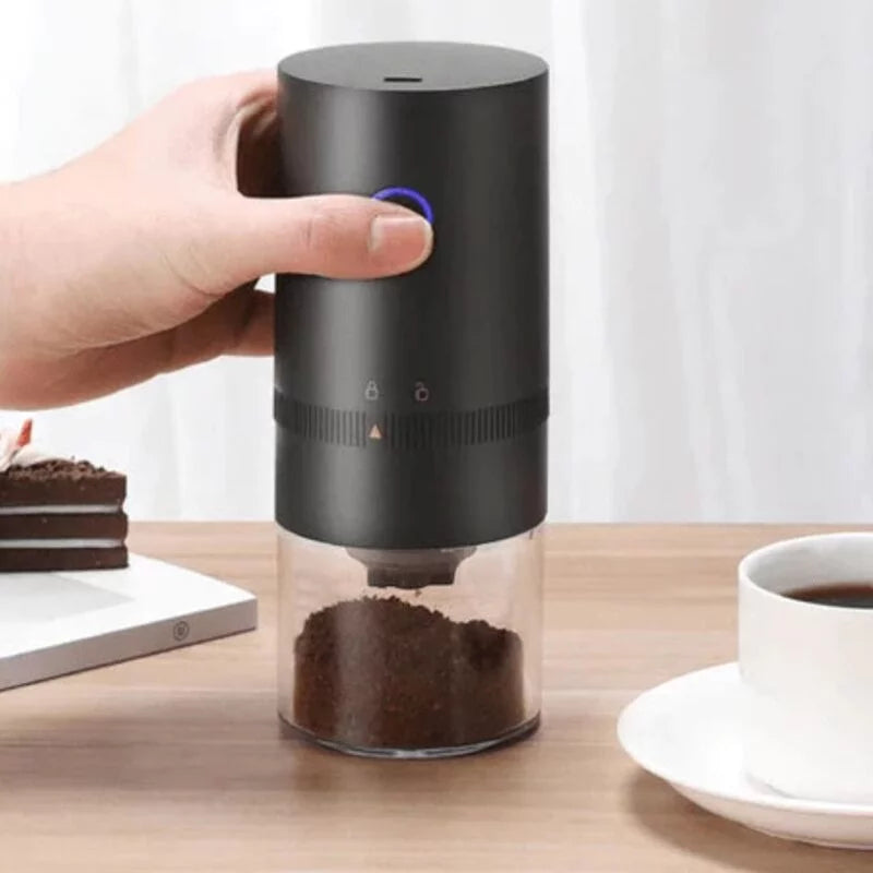 Moedor De Café Elétrico Portátil Carregador USB