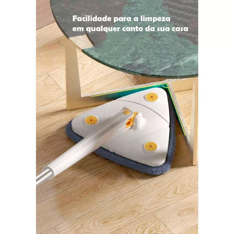 Esfregão Rodo Mop de Limpeza Giratório 360° - ZumaClean