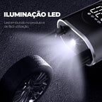Compressor De Ar Elétrico Mini Portátil Sem Fio para Carro/Moto/Bicicleta
