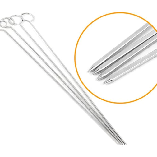 Kit para Churrasco 9 peças conjunto de aço inoxidável