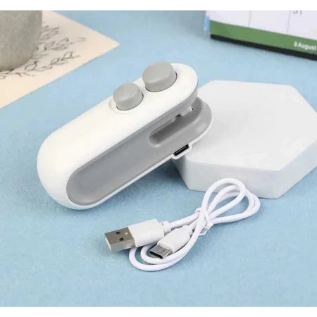 Mini máquina seladora de embalagem recarregável