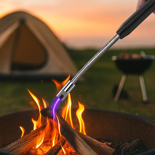 Isqueiro Eletrico Acendedor De Fogão Churrasqueira Vela com Recarga USB