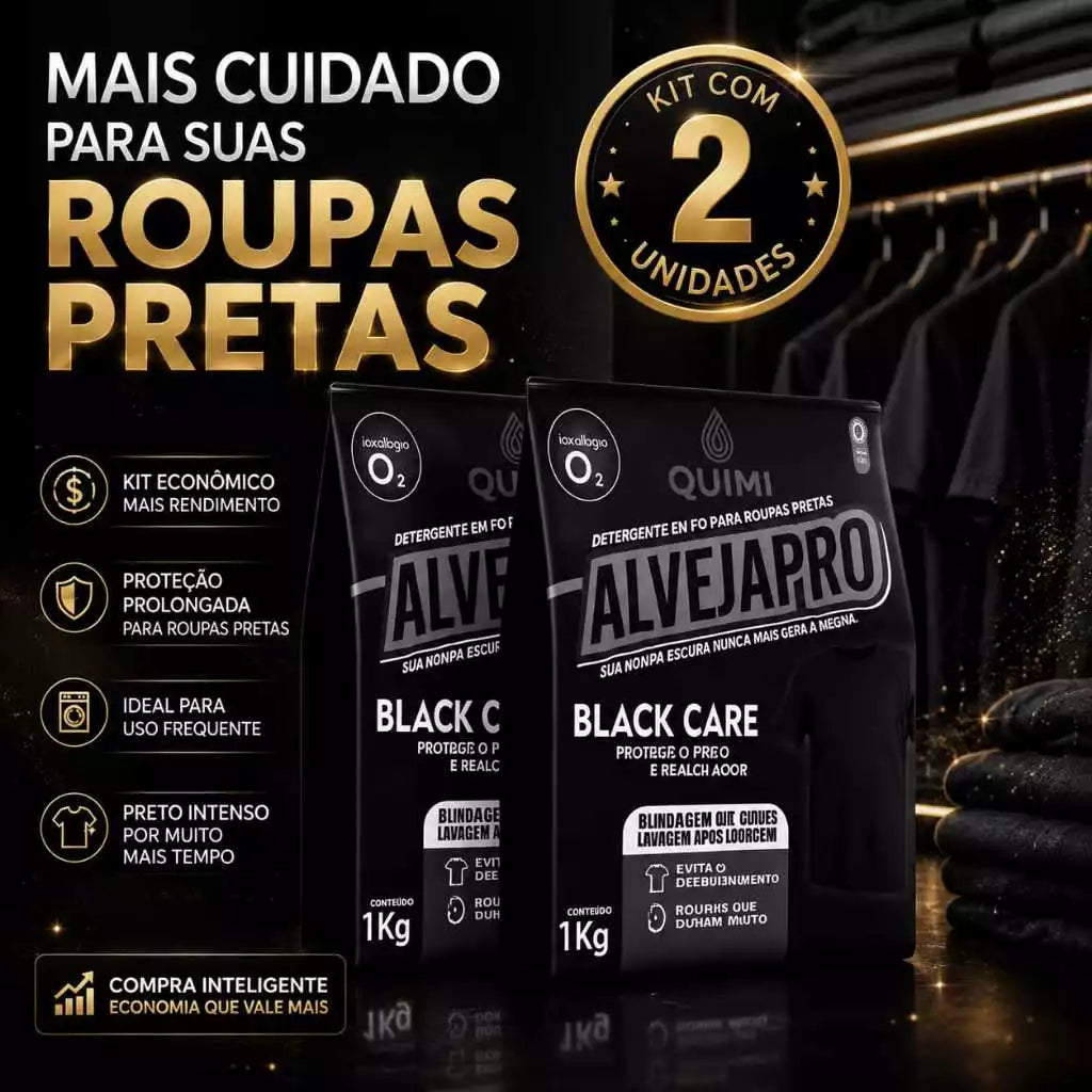 AlvejaPro - Tira manchas de Roupas Brancas e Coloridas