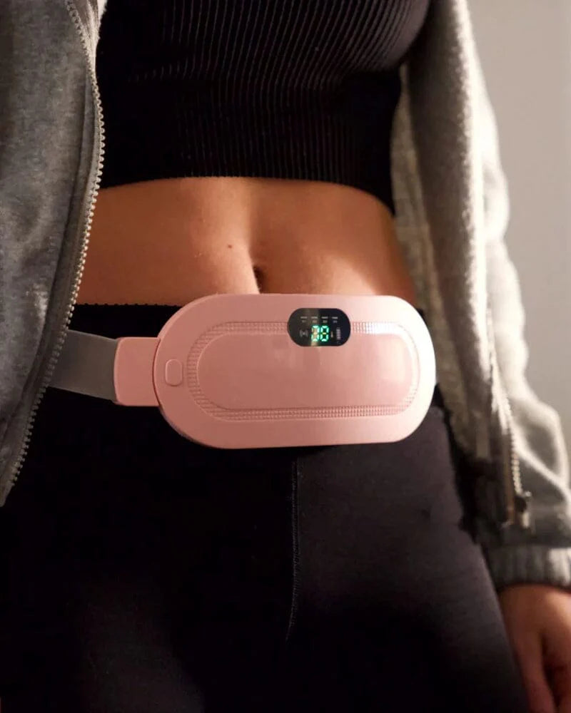 Cinto Massageador e Aquecedor para alívio de Cólicas