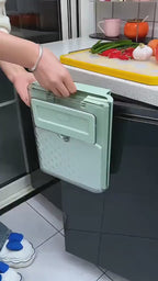 Lixeira Suspensa Dobrável para Cozinha/Escritório/Quarto