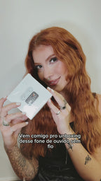 Fones De Ouvido Sem Fio A9 Pro Touch Screen Cancelamento de Ruído