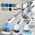 Escova de Limpeza Elétrica 360º MOP Multiuso 9 em 1 Recarregável