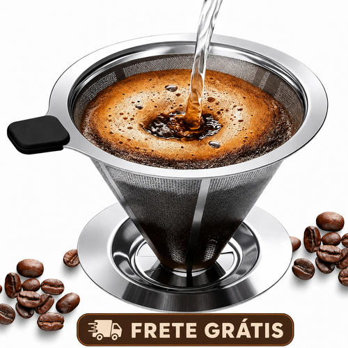EcoCoffe Inox – Coador Reutilizável