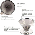 EcoCoffe Inox – Coador Reutilizável